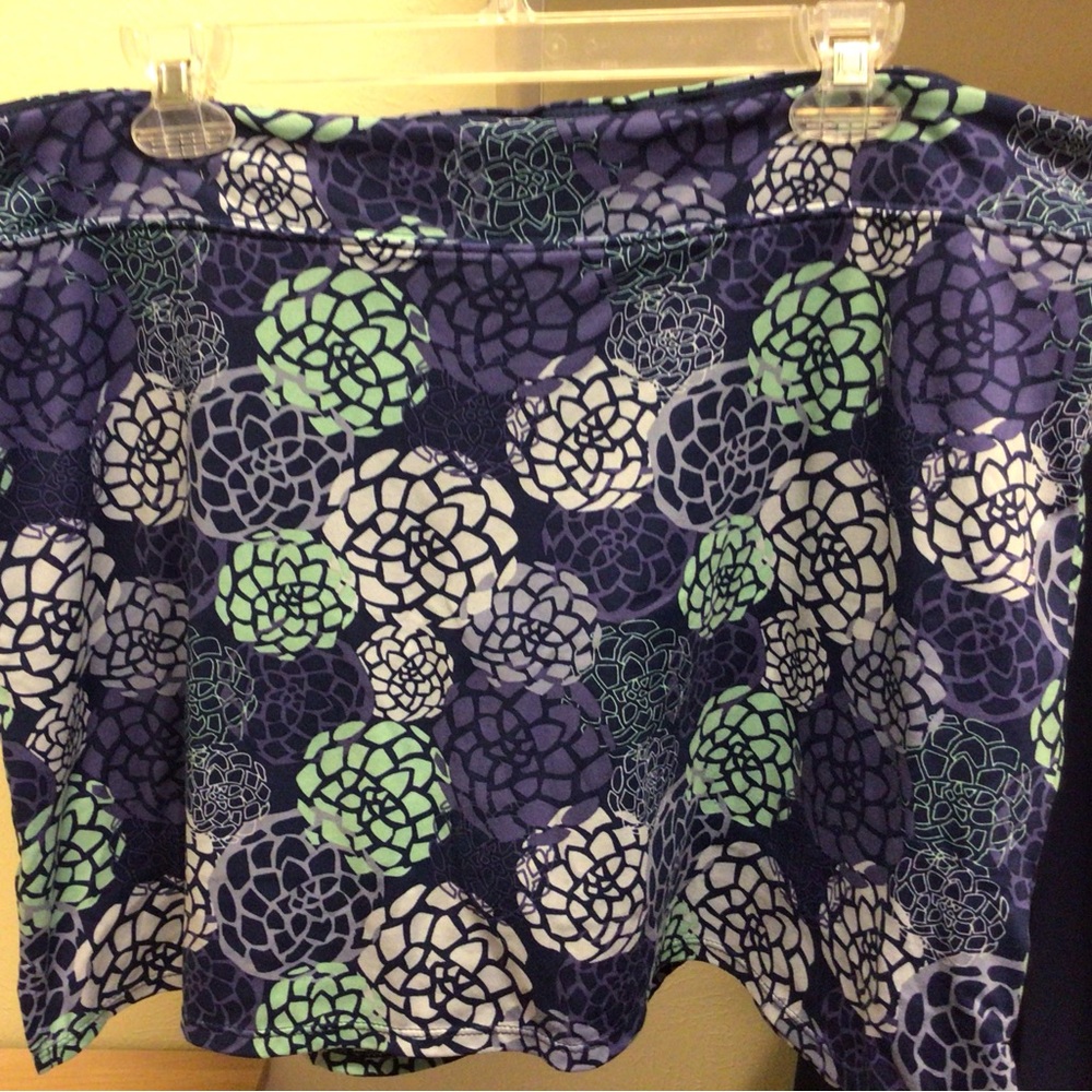 Tranquility Colorado Clothing Skort XL Floral Print Athletic Golf